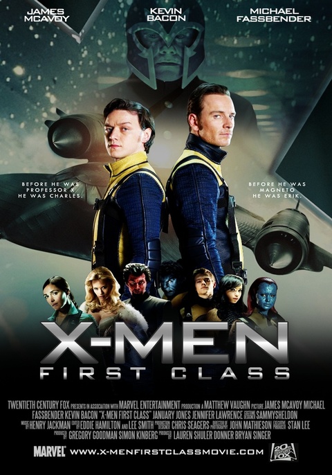 X-Men 5 First Class (2011) เอ็กซ์เม็น ภาค 5 เอ็กซ์ เม็น รุ่น 1